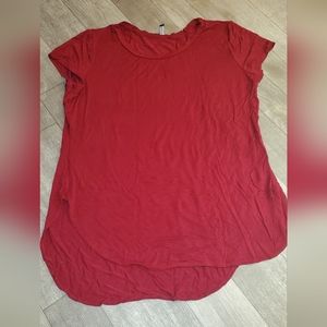 One Illusion Burgundy Top